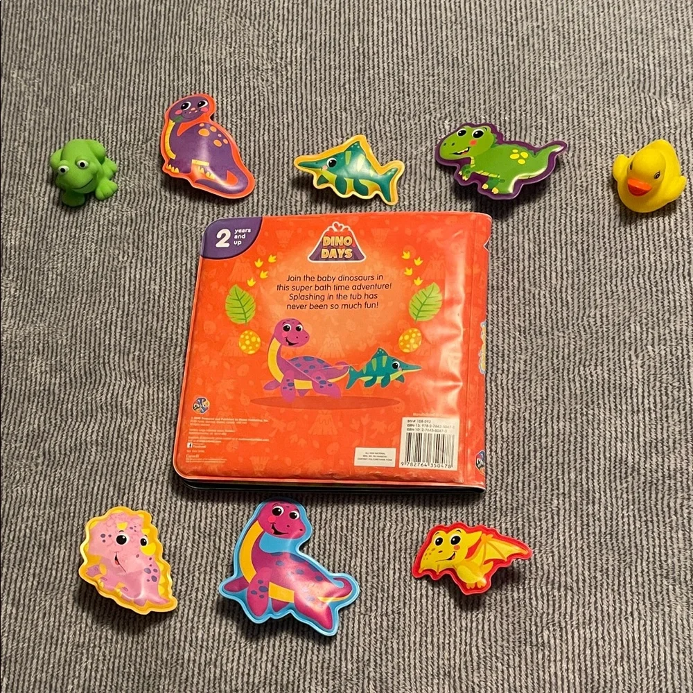 Dino Day Bath Time Book - Picture 6 of 8